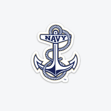 USNA Anchor Sticker